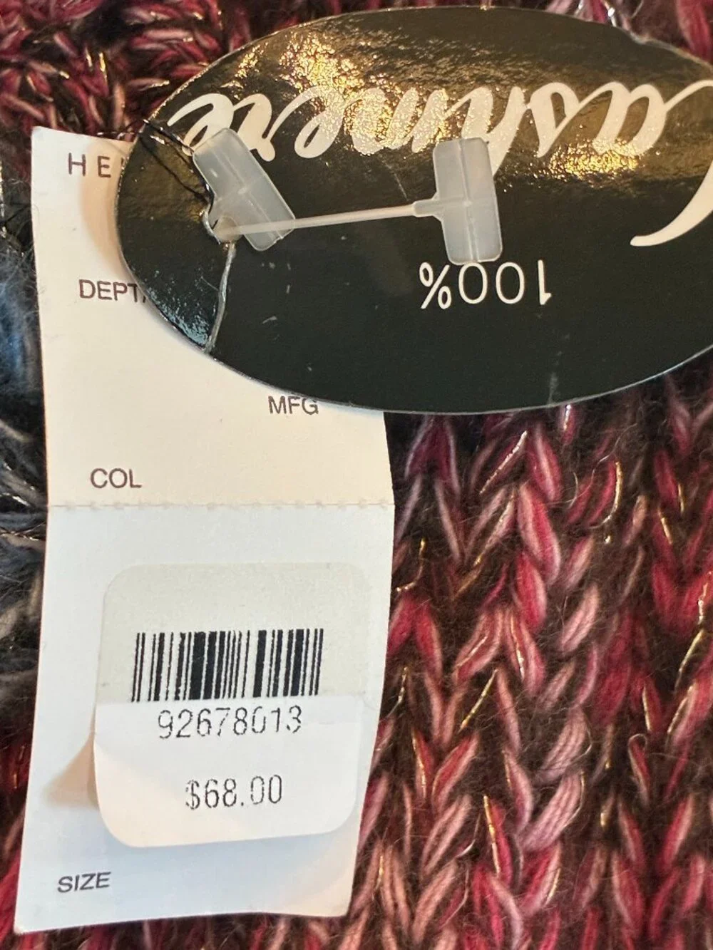 Cashmere Gloves/2pr for $19